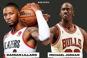 重回波特兰！生涯25+5助攻&失误3次以下：历史上仅利拉德和乔丹