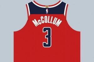 球衣记者：CJ-麦科勒姆在奇才穿3号球衣 队史上一位的是比尔