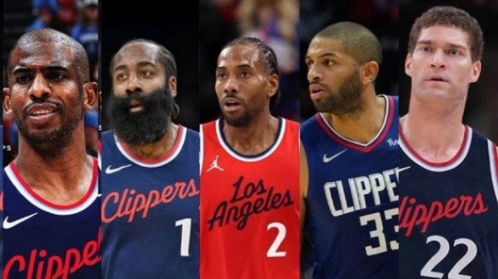 😱恐怖！快船可祭出“碰不得”阵容 平均年龄36.4😨