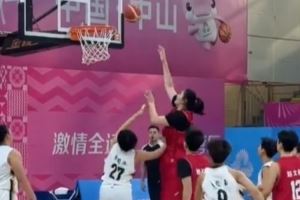 统治全运会U18女篮赛场！张子宇出战15分钟轻松砍下26分